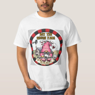 Wedden op de boerderij gnome t-shirt