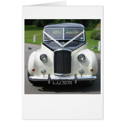 Weddenauto (Voorkant)