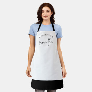 Weddenbloemen op naam Florist Business Uniform Schort