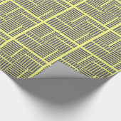 Weddendag, Chamelot Blue 02-Gift Wrapping Paper Cadeaupapier (Hoek)