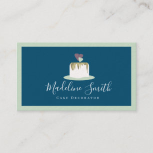 Weddenenkaart bakkerij-decorator visitekaartje