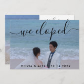 Weddenfoto Aankondiging (Voorkant / Achterkant)