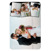 Weddenfoto Afbeelding Montage Magneet (Verticaal)