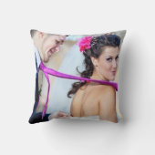 Weddenfoto Gift Pillow Kussen (Achterkant)