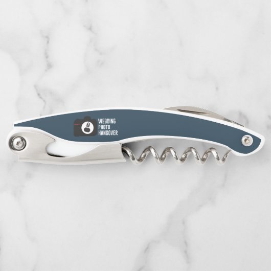 Weddenfoto Hangover Wine Bottle Opener (Voorkant)