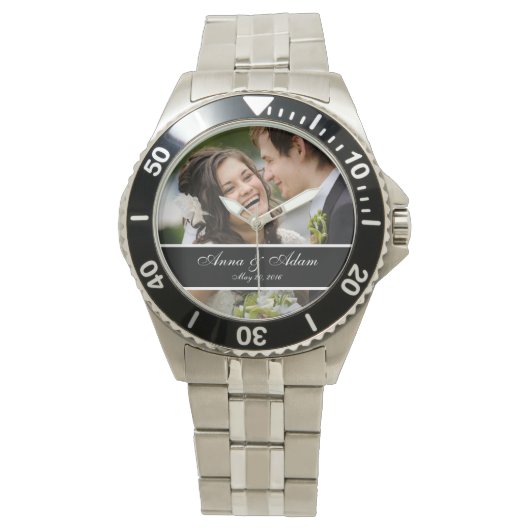 Weddenfoto Keepomwille Horloge (Voorkant)