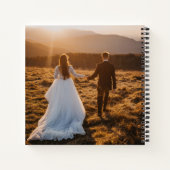 Weddenfoto Memory Newly Weds Keepomwille Notitieboek (Achterkant)