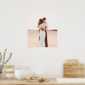 Weddenfoto Memory Newly Weds Keepomwille Poster (Keuken)