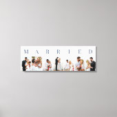 Weddenfoto's GEMAAKT 7 Afbeelding collage Canvas Afdruk (Voorkant)