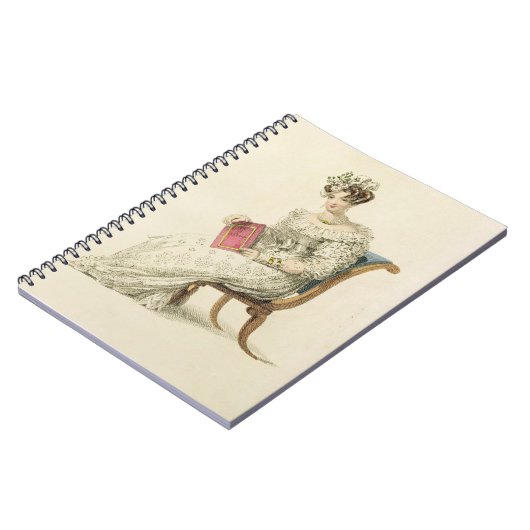 Weddenjassen, mode bord van Ackermann's Repo Notitieboek (Linkerzijde)