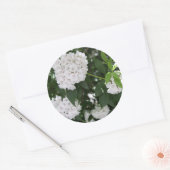 Weddenkers  White Mountain Laurel Ronde Sticker (Envelop)