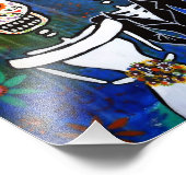 Weddenpardag van het dode schilderij foto afdruk (Hoek)