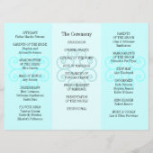 Weddenprogramma Brochure Blue Curl Programma (Achterkant)