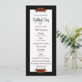 Weddenprogramma, Collectie Red Rose Kaart (Staand voorkant)