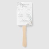 Weddenprogramma | Paaspestvolken voor Waterverf Handwaaier (Achterkant)