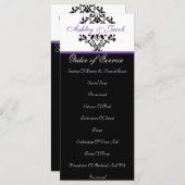 Weddenprogramma's Programma (Voorkant / Achterkant)