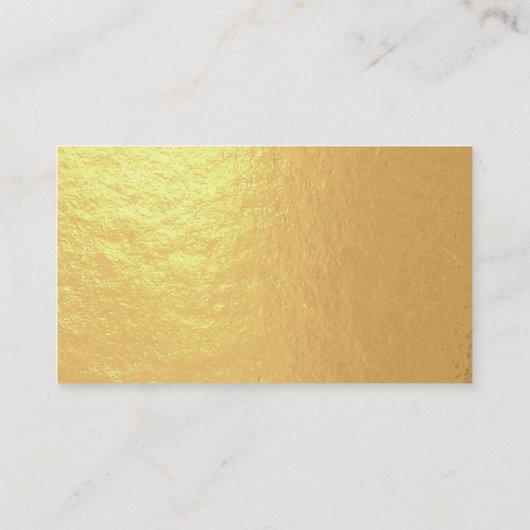 Weddenregistratie Faux Gold Foil Elegant Script En Informatiekaartje (Achterkant)
