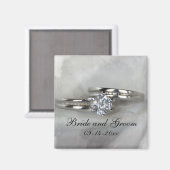 Weddenrennen op grijs magneet (Voorkant / Achterkant)