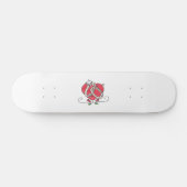 Weddenrennen/Verloving Rings Skateboard (Horizontaal)
