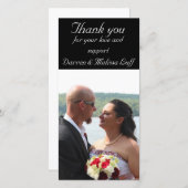 Weddenschap Bedankt (Voorkant / Achterkant)