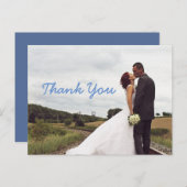 Weddenschap Bedankt Briefkaart (Voorkant / Achterkant)