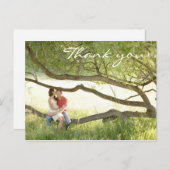 Weddenschap Bedankt Briefkaart (Voorkant / Achterkant)