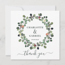 Weddenschap Bedankt Eucalyptus Greenery