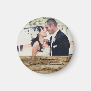 Weddenschap Bedankt Foto Magnet Magneet