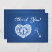 Weddenschap Bedankt Opmerking Sleutel voor mijn ha (Voorkant / Achterkant)