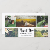 Weddenschap Bedankt voor het schrijven van vijf fo (Voorkant / Achterkant)