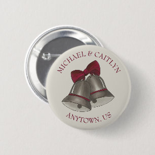 Weddenschap Bells Verloving Vrijgezellenfeest Ronde Button 5,7 Cm
