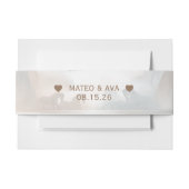 Weddenschap Belly Band Uitnodigingen Wikkel (Voorkant Voorbeeld)