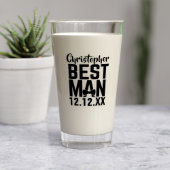 Weddenschap Best Man Glass Tumbler