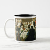 Weddenschap Breakfast Tweekleurige Koffiemok (Links)