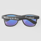 Weddenschap Bridal Party Custom Plastic SunGlasses Zonnebrillen (Achterkant)