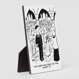 Weddenschap - Bridegroom Practical Joke Cartoon Fotoplaat