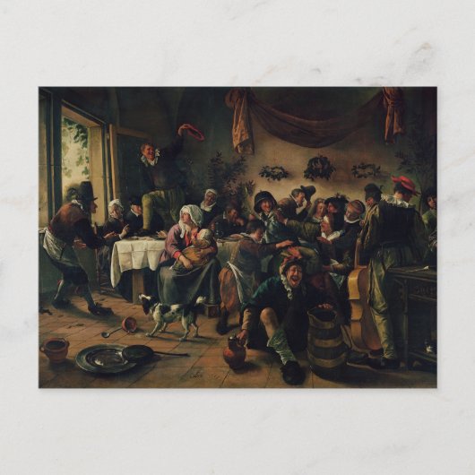 Weddenschap Briefkaart (Voorkant)