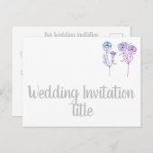 Weddenschap Briefkaart (Voorkant / Achterkant)