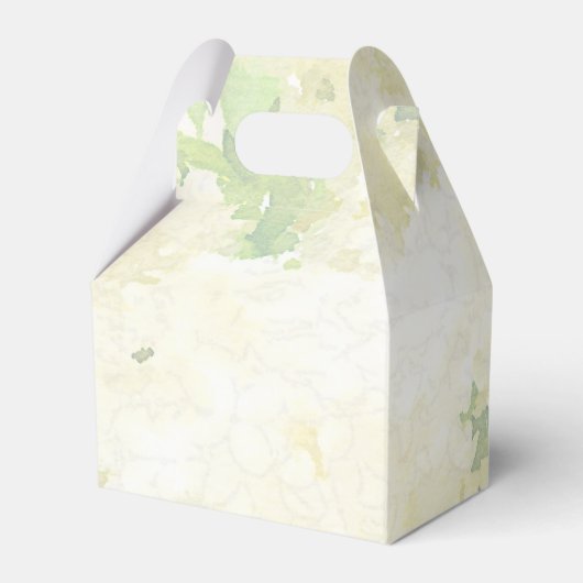 Weddenschap Collectie ~ White Annabelle Hydrangeas Bedankdoosjes (Achterkant)