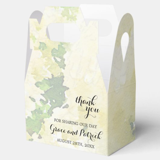 Weddenschap Collectie ~ White Annabelle Hydrangeas Bedankdoosjes (Geopend)