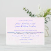 Weddenschap Damask Silk Kaart (Staand voorkant)