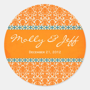 Weddenschap Dank je ticker Ronde Sticker