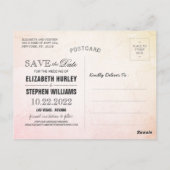 Weddenschap Dank je Waterverf Dragonfly Mating Lov Briefkaart (Achterkant)