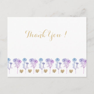 Weddenschap Eenvoudige en elegante anjers Briefkaart