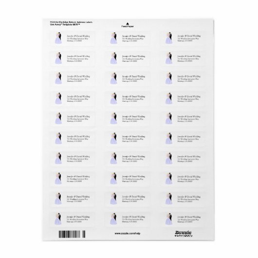 Weddenschap Enveloppen Mailing Sticker (Full Sheet)