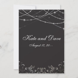 Weddenschap Fab Black String Lights Cool Kaart