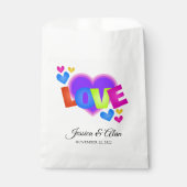 Weddenschap Favor Bags Bedankzakje (Voorkant)