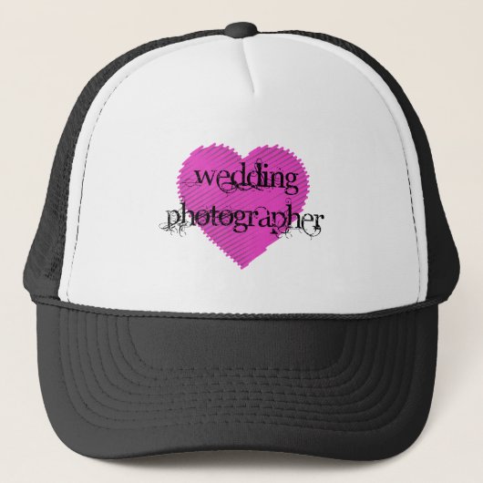 Weddenschap fotograaf trucker pet (Voorkant)