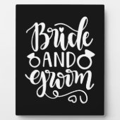 Weddenschap Gift Bride en Groom Fotoplaat (Voorkant)