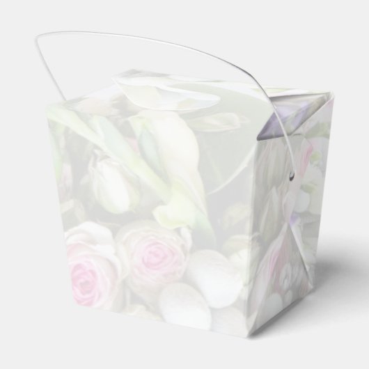 Weddenschap Gift - Bride met kleurrijke bruiloft Bedankdoosjes (Achterkant)